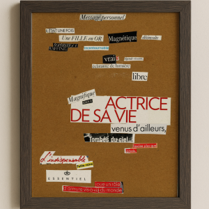 Poème encadrée - Légende vivant
