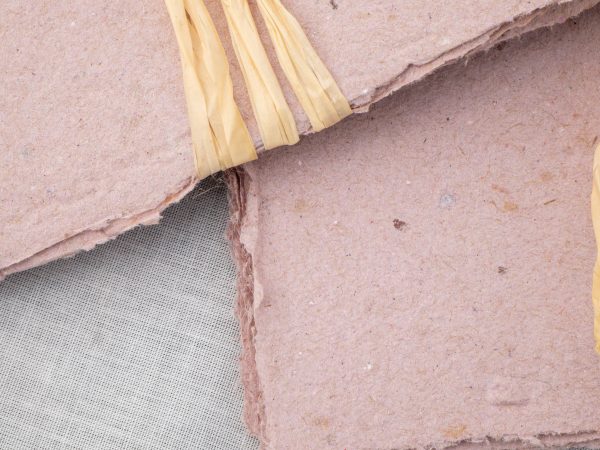 Homemade Paper - A6 - Vieux Rose – Image 2