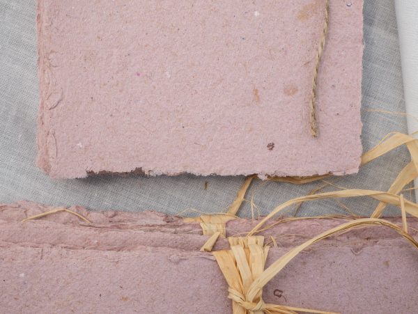 Homemade Paper - A6 - Vieux Rose – Image 4