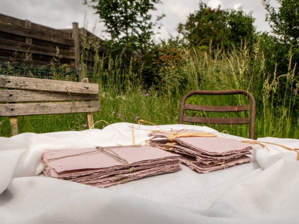 Homemade Paper - A6 - Vieux Rose – Image 5